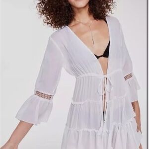 Raviya White Women's Swim Cover-Up